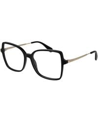 MAX&Co. - Black Stainless Steel Glasses (frames) - Lyst