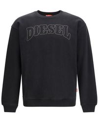 DIESEL - S-Norm-V10 Sweatshirt - Lyst