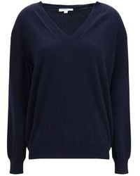 Malo - Blue Cashmere Sweater - Lyst