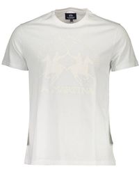La Martina - Cotton T-Shirt - Lyst