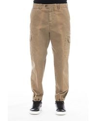 Peserico - Brown Cotton Men Pant - Lyst