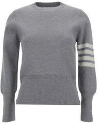 Thom Browne - Gray Wool Oves Aries Sweatshirt - Lyst