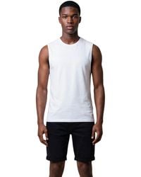 Calvin Klein - White Cotton Tank Tops - Lyst