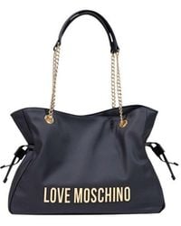 Love Moschino - Black Polyester Handbag - Lyst