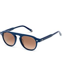 Belstaff - Blue Acetate Sunglasses - Lyst