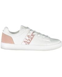 Napapijri - White Leather Sneaker - Lyst