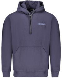Napapijri - Blue Cotton Men Sweater - Lyst