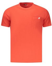 K-Way - Rosso Cotton Men's T-shirt - S - Lyst