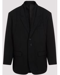 Undercover - Black Polyester Jacket - Lyst