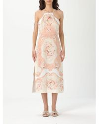 Twinset - Multicolor Linen Casual Dress - Lyst