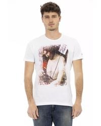 TRUSSARDI ACTION - White Cotton Men's T - Lyst