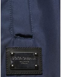 Dolce & Gabbana - Dark Polyester Jogger Sweatpants Pants - Lyst