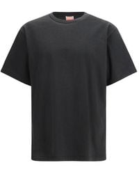KENZO - Black Cotton T - Lyst