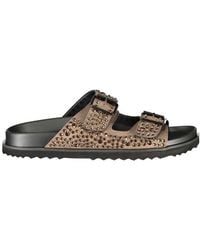 Laura Biagiotti - Brown Polyurethane 's Slipper - Lyst