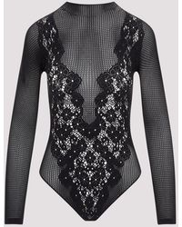 Wolford - Flower Lace String Body - Lyst