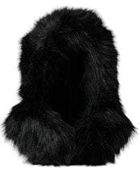 Dolce & Gabbana - Faux Fur Bucket Hat - Lyst