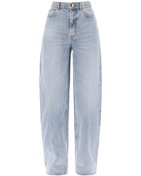 Zimmermann - "Curved Leg Natural Jeans For - Lyst