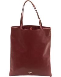 LA ROSE - Leather Tote Bag Ivory - Lyst