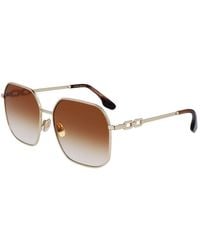 Victoria Beckham - Metal Sunglasses - Lyst