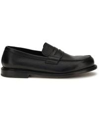 Premiata - Black Calf Leather Bos Taurus Slip - Lyst