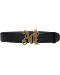 Palm Angels - Logo Buckle Leather Belt - Lyst