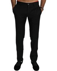 Dolce & Gabbana - Elegant Wool Dress Pants - Lyst