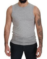 Ermanno Scervino - Sleeveless Pullover T-Shirt - Lyst