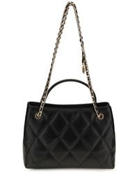 Tory Burch - Black Calf Leather Bos Taurus Shoulder Bag - Lyst