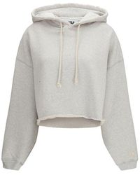 Golden Goose - Gray Cotton Sweatshirt - Lyst