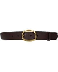 Tom Ford - Brown Leather Regular Belt - Lyst