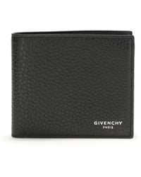 Givenchy - Black Calf Leather Bos Taurus Wallet - Lyst
