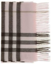 Burberry - Cashmere Scarf - Lyst