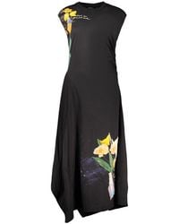 Desigual - Black Cotton 's Dress - Lyst
