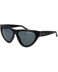 Guess - Black Plastic Sunglasses - Lyst
