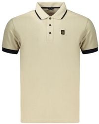 Refrigiwear - Beige Cotton Men's Polo - Lyst