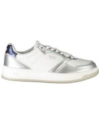 Gas - White Polyester Sneaker - Lyst