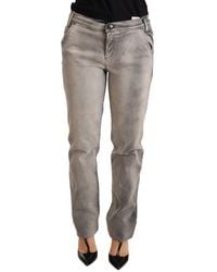 Ermanno Scervino - Chic Washed Low Waist Skinny Jeans - Lyst