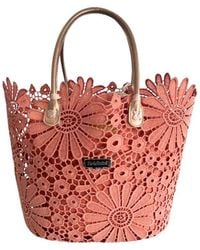 Baldinini - Pink Pu Handbag - Lyst