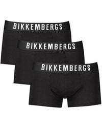 Bikkembergs - Black Polyester Men's Boxer Briefs - Lyst