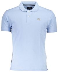 La Martina - Light Cotton Polo Shirt - Lyst