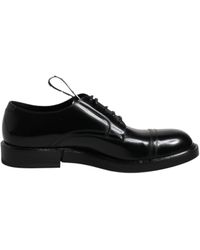 Dolce & Gabbana - Derby In Brushed Calfskin - Lyst