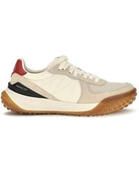 Moncler - Beige Polyamide Athletic Sneakers - Lyst