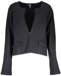 GANT - Wool Cardigan - Lyst