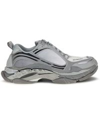 Balenciaga - Gray Polyethylene Athletic Sneakers - Lyst