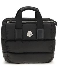 Moncler - Black Nylon Handbag - Lyst