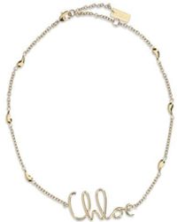 Chloé - Brass Bracelet - Lyst