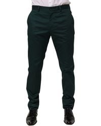 Dolce & Gabbana - Cotton Formal Dress Trouser Pants Co+03 - Lyst