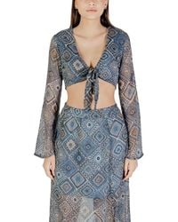 ONLY - Recycled Polyester Top - Lyst