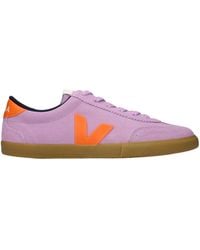Veja - Sneakers Volley Suede - Lyst