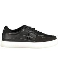 Calvin Klein - Sleek Sports Sneakers With Contrast Details - Lyst